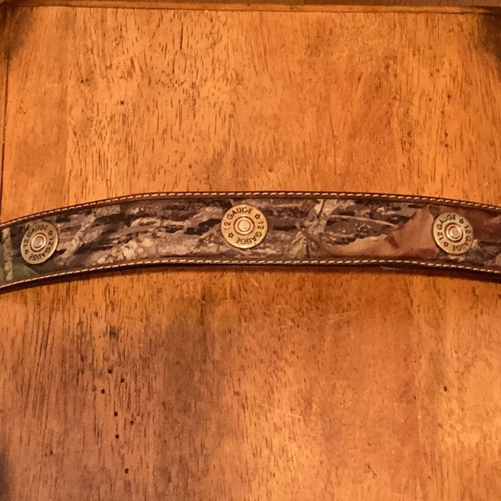Nocona 12 Gauge Camo Western Belt